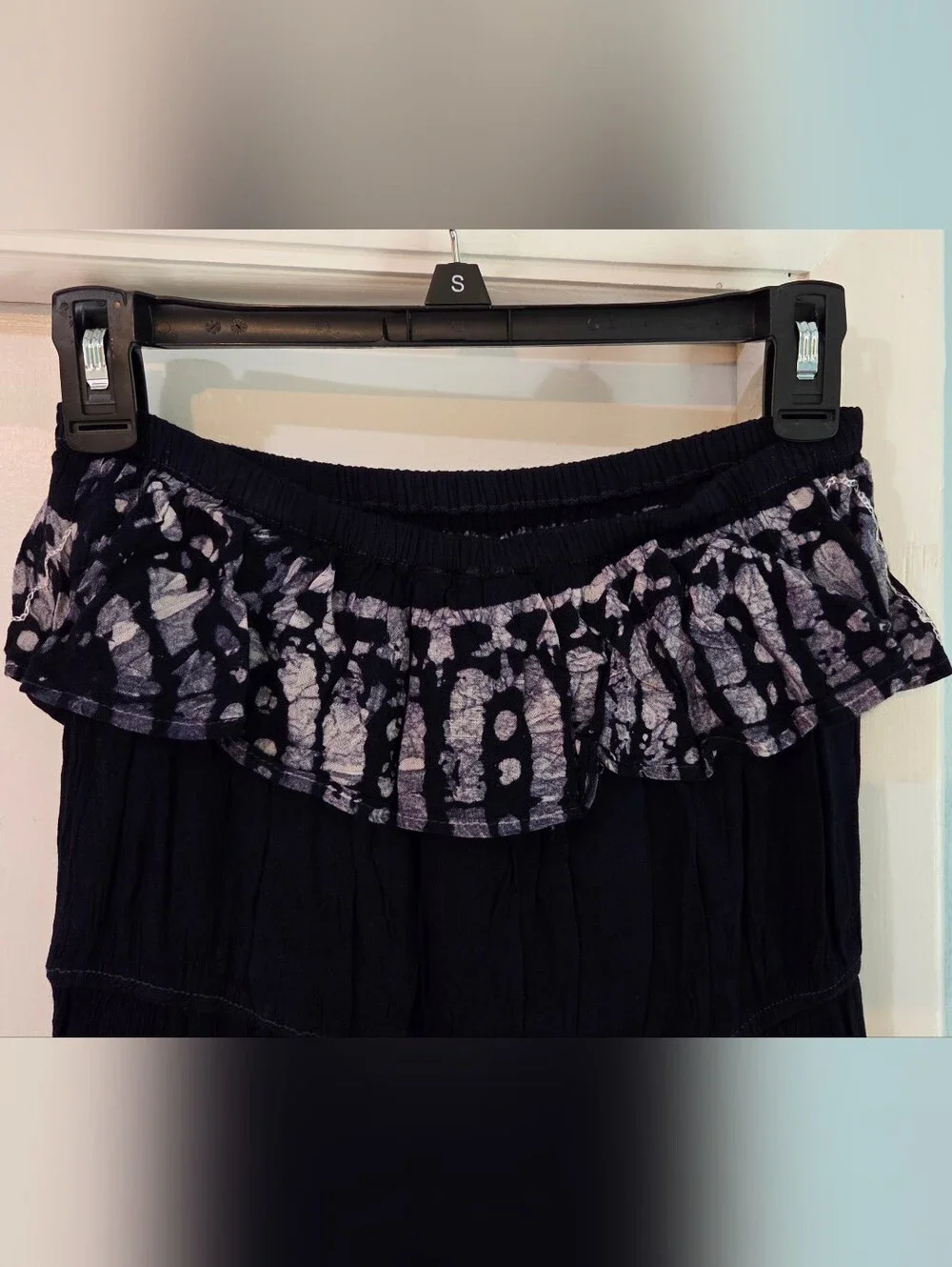Belize Women's Navy Blue Strapless Coverup, Free Size O/S